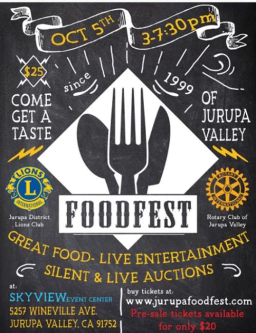 Jurupa Valley FoodFest