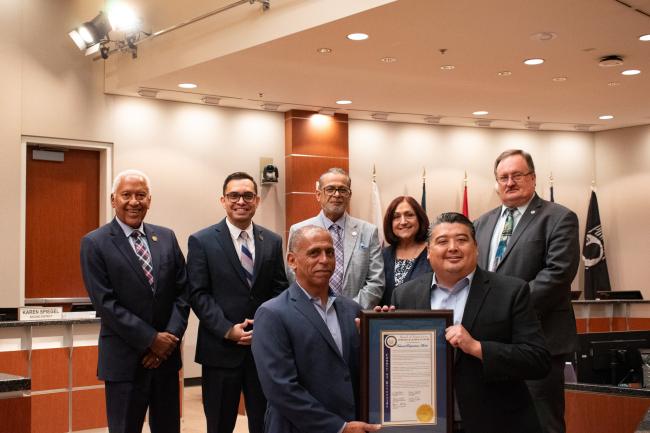 Supervisor Spiegel and Colleagues Spotlight Riverside County Emergency Management Department to Recognize National Preparedness Month