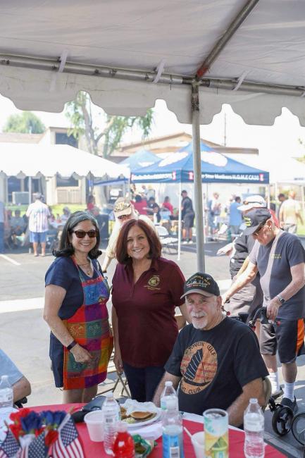 Blue Star Mothers H.O.M.E. CA and the Joe Dominguez American Legion Post 742 for hosting the Annual Veterans BBQ at the Corona Veterans Center