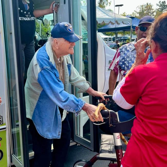 Blue Star Mothers H.O.M.E. CA and the Joe Dominguez American Legion Post 742 for hosting the Annual Veterans BBQ at the Corona Veterans Center
