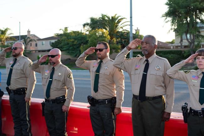 Patriot Day ceremony at Eastvale 