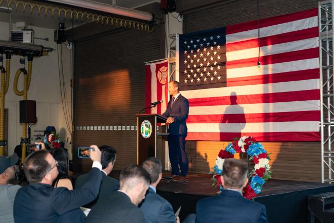 Patriot Day ceremony at Eastvale 