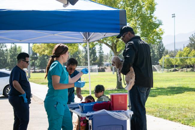 Second District Team Hosts Free Dog Wellness Clinic in El Cerrito