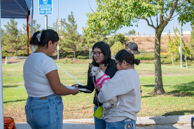 Second District Team Hosts Free Dog Wellness Clinic in El Cerrito