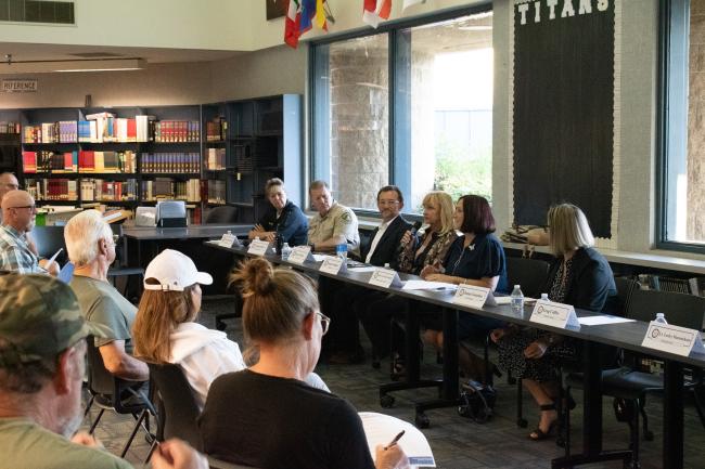 The Second District Office Hosts Community Roundtable in Warm Springs to Foster Engagement and Address Local Needs