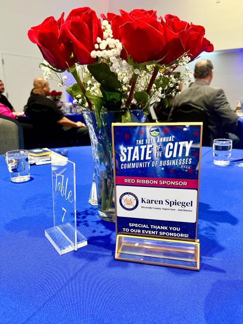 Supervisor Spiegel Joins Jurupa Valley State of the City, Celebrating Progress and Future Initiatives