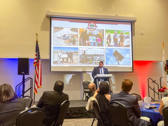 Supervisor Spiegel Joins Jurupa Valley State of the City, Celebrating Progress and Future Initiatives