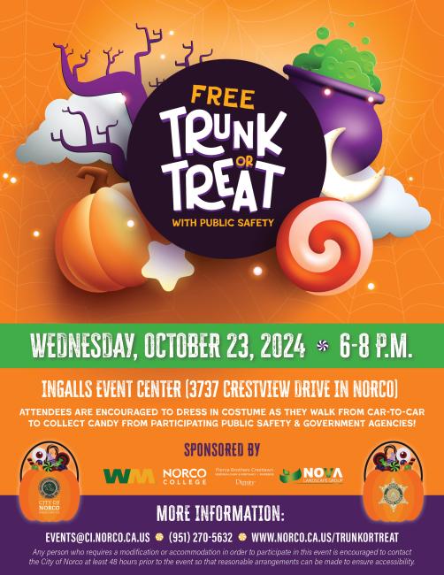 Trunk or Treat with Public Safety