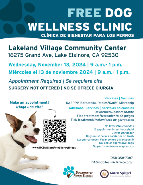 Lakeland Village Mobile Dog Clinic