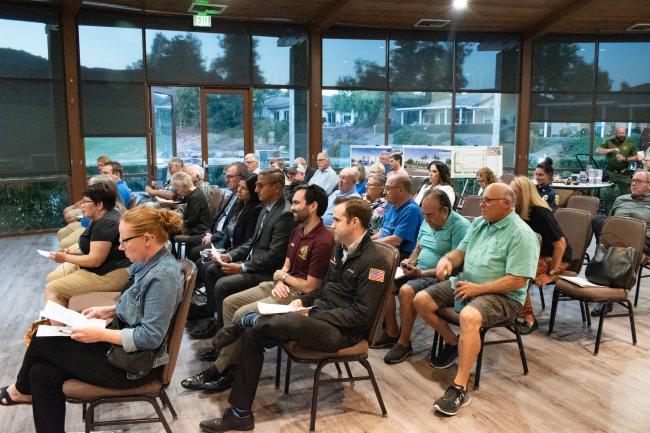 Second District Team Engages Community at Temescal Valley Municipal Advisory Council Meeting