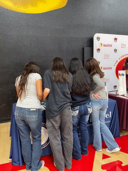 Supervisor Spiegel Engages with Future Leaders at Corona High’s Career Fair
