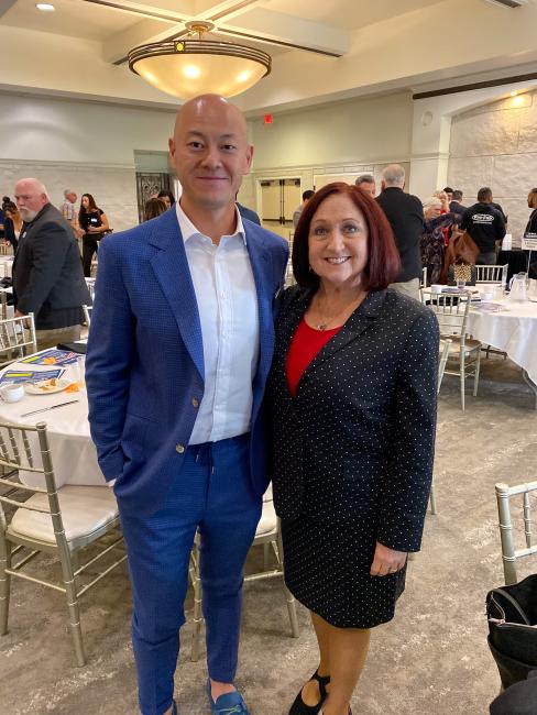 Supervisor Spiegel Joins Corona Chamber’s Good Morning Corona Event