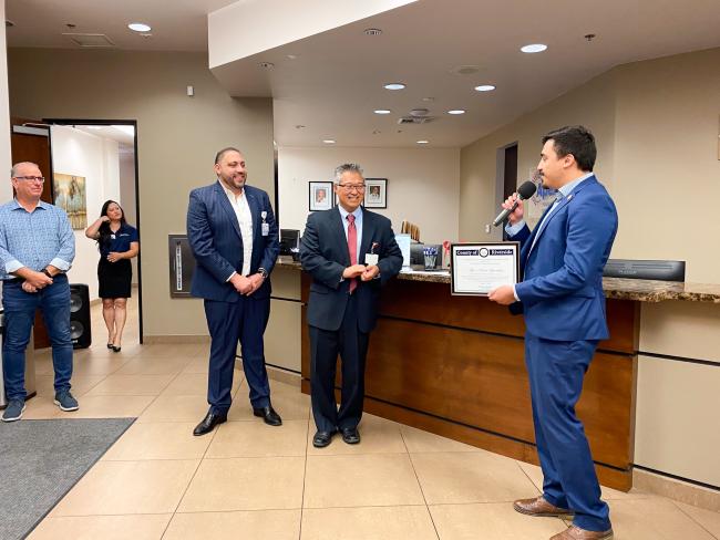 Second District Team Welcomes Apex Heart Specialists to the Community at Grand Opening Celebration