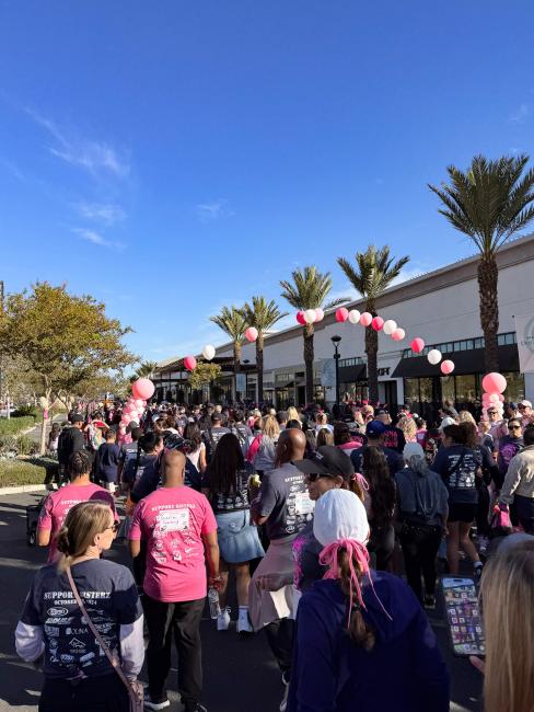 Supervisor Spiegel Joins Community at Support Sisterz Annual Combat Cancer Walk
