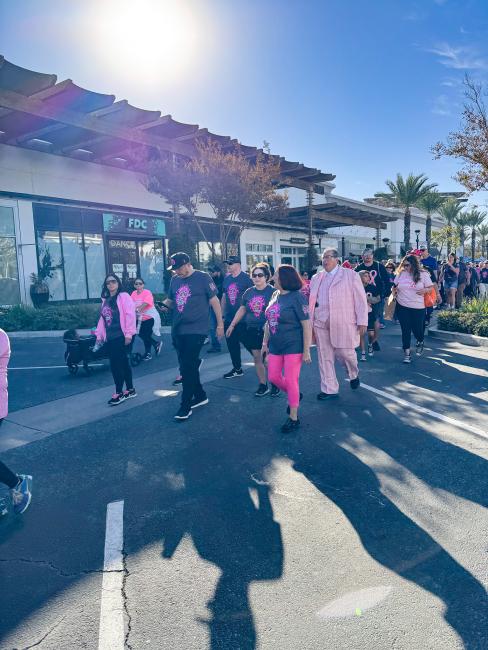 Supervisor Spiegel Joins Community at Support Sisterz Annual Combat Cancer Walk