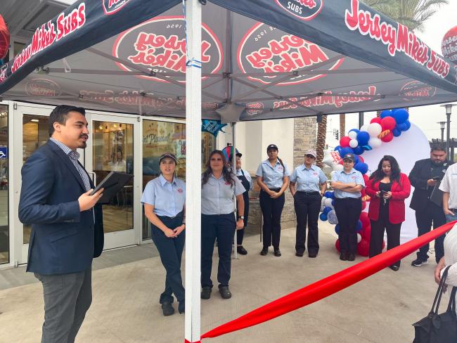 City of Jurupa Valley at their Grand Opening Ribbon Cutting Ceremony