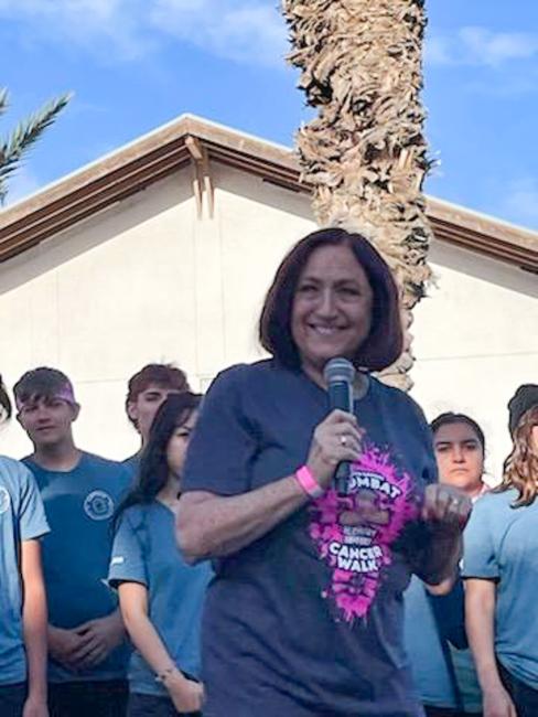 Supervisor Spiegel Joins Community at Support Sisterz Annual Combat Cancer Walk
