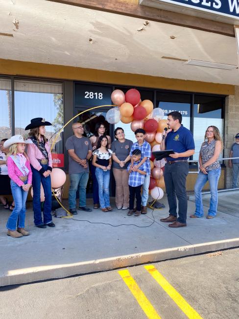 Second District Team Welcomes Aces Western Wear to Norco at Grand Opening Celebration