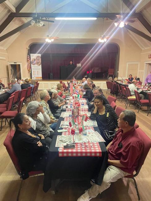 Supervisor Spiegel Joins Woman's Improvement Club for 27th Annual Pasta Italiano Dinner Supporting Local Scholarship