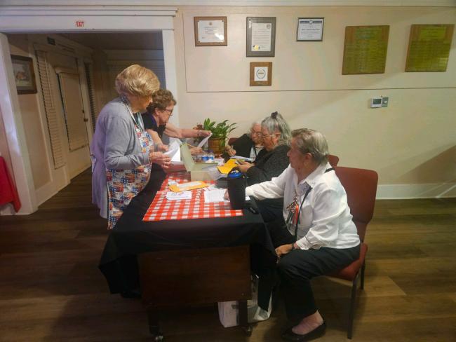 Supervisor Spiegel Joins Woman's Improvement Club for 27th Annual Pasta Italiano Dinner Supporting Local Scholarship