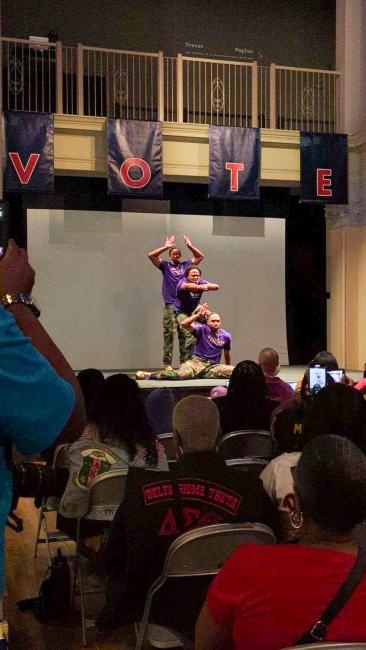 Supervisor Spiegel Supports Voter Awareness at ‘Step Up to the Polls’ Community Event