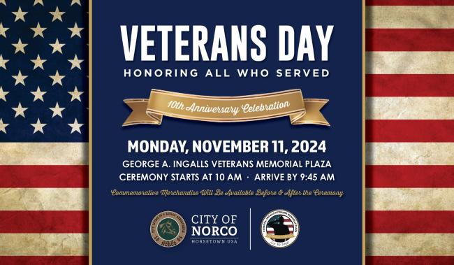 Norco Veterans Day