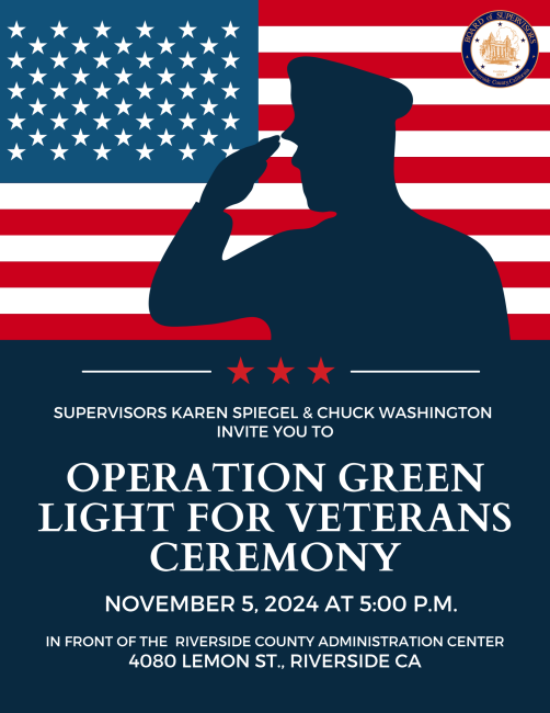 Operation Green Light Ceremony