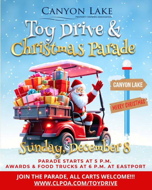 Canyon Lake Toy Drive and Christmas Parade