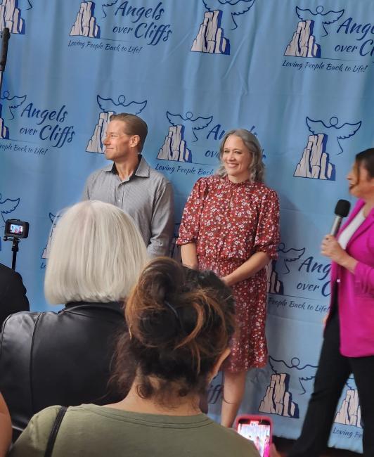 Supervisor Spiegel Attends Grand Opening of Angels Over Cliffs to Support Homelessness Solutions