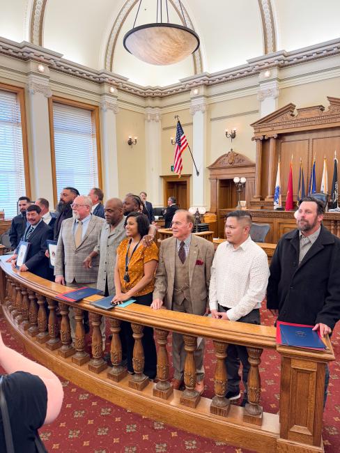 Veterans Court Graduation