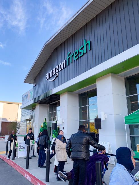 Amazon Fresh Grand Opening
