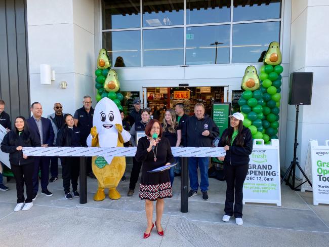 Amazon Fresh Grand Opening