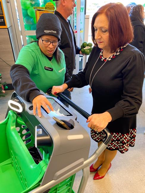 Amazon Fresh Grand Opening