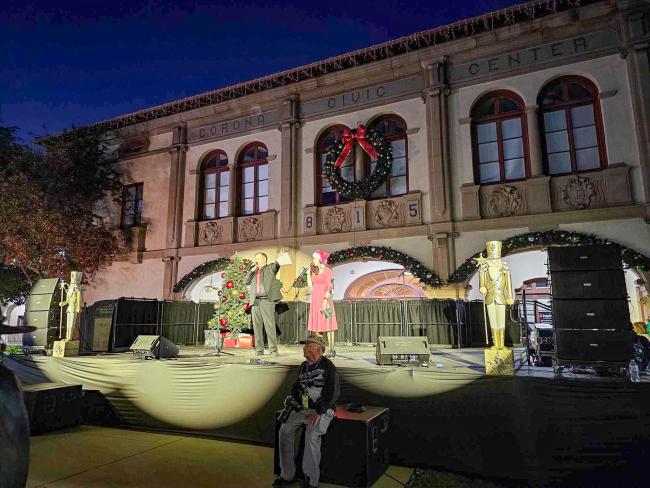 Corona's Holiday Lighting Celebration