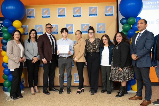 Student of the Month Ceremony