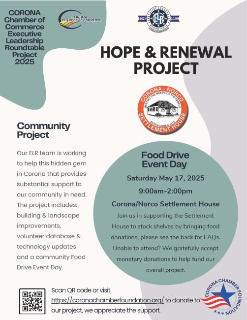 ELR Food Drive Event