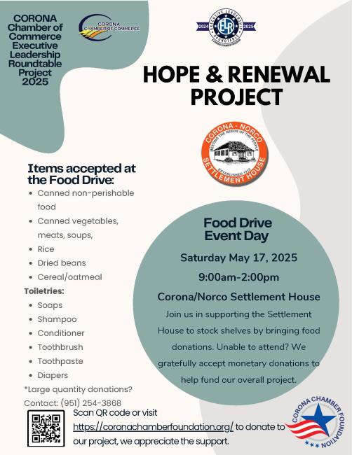 ELR Food Drive Event