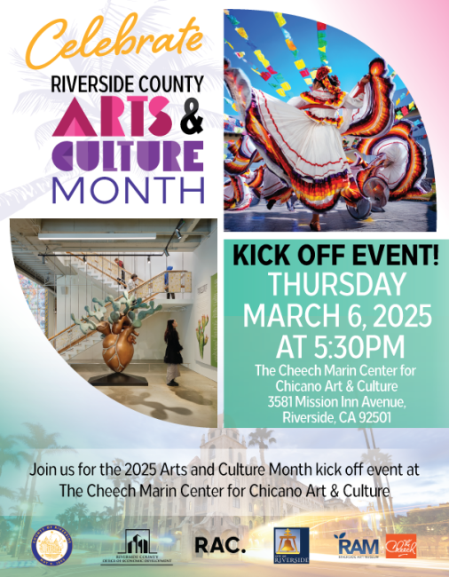 Riverside County Arts and Culture Month Kick Off Event