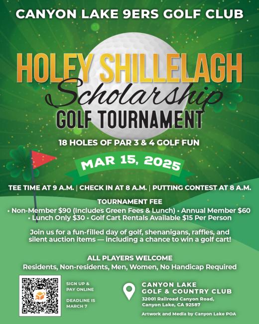 Canyon Lake Golf Tournament
