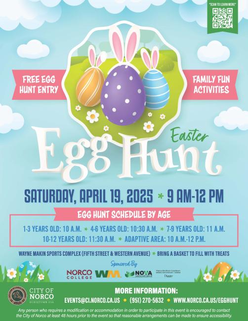 Norco Easter Egg Hunt