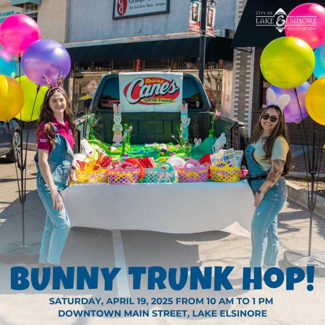 Lake Elsinore Bunny Trunk Hop