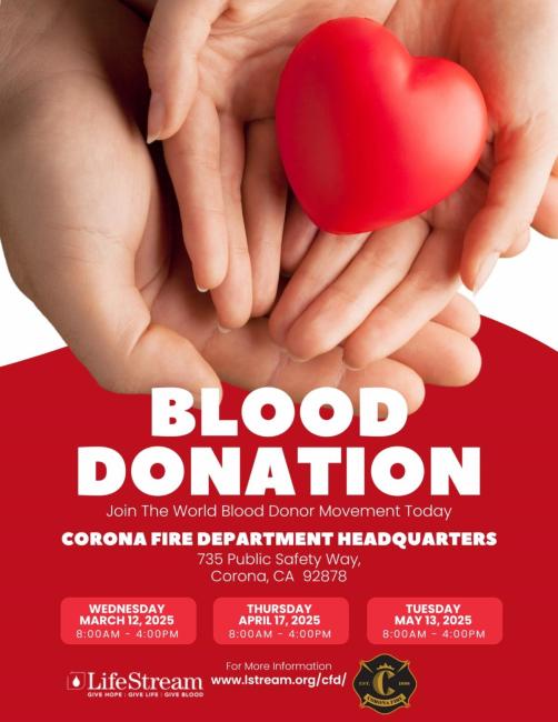 Blood Drive Corona