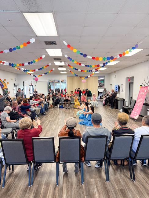 Hawaiian Day at Corona Senior Center
