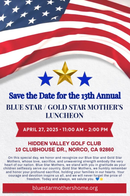 Blue Star Gold Star Mothers