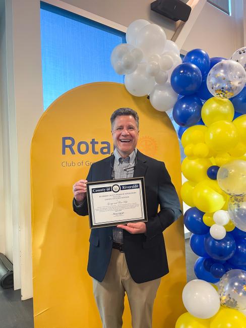 Rotary Club of Greater Eastvale Service Awards