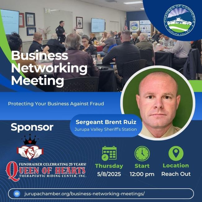 Jurupa Valley Chamber Business Networking Meeting