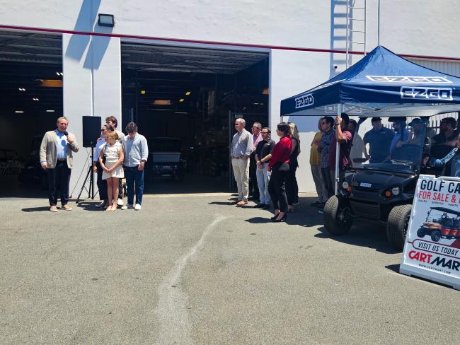 Cart Mart Grand Opening