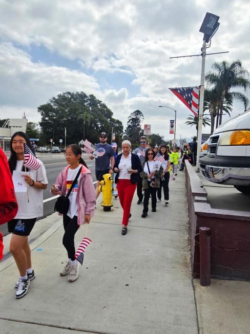 Memorial Mile March