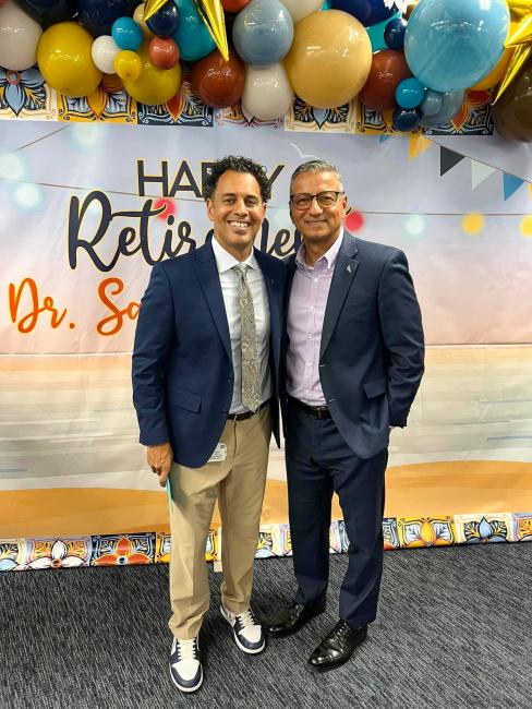 Dr. Sam Buenrostro Retires