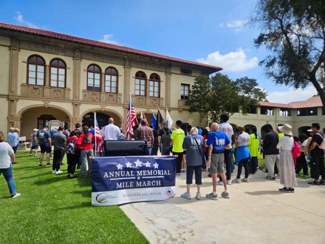 Memorial Mile March